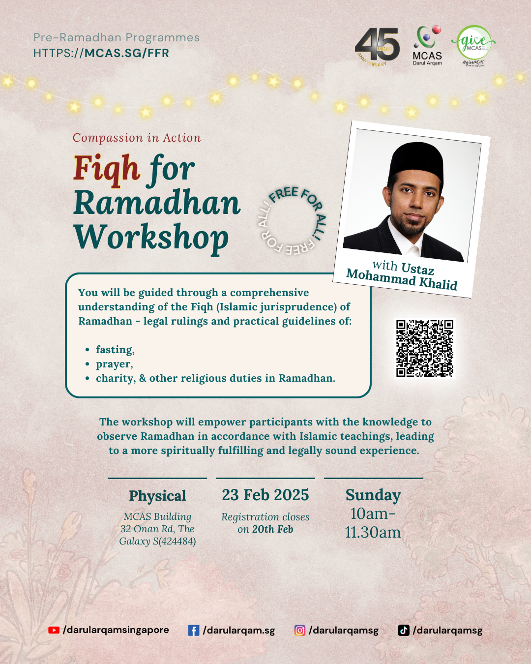 Fiqh for Ramadhan workshop (1)